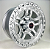 KIT 4 RODAS - PRESCOTT R17X9 6X139 - PRATA - Imagem 1