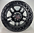 KIT 4 RODAS - PRESCOTT R18X9 6X139 - PRETO - Imagem 2