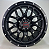 KIT 4 RODAS - AUSTIN R17X9 6X139 - PRETO - Imagem 2