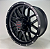 KIT 4 RODAS - AUSTIN R17X9 6X139 - PRETO - Imagem 3