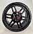 KIT 4 RODAS - HOUSTON R17X9 6X139 - PRETO - Imagem 2