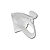 Colar Cervical Adulto  Branco Resgate - Imagem 1