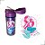 Garrafinha de água Infantil 250ml Sereia com canudo de silicone - Imagem 3
