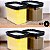 Kit 4 Potes Herméticos Vasilha Acrílico 1L para Farinhas Açúcar Café Cereais - Imagem 1