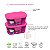 Kit Pote Infantil Hello Kitty Marmita Lanche Escolar Organizador Bebê Criança - Imagem 5
