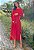 Vestido Gestante Amamentação Isadora Vermelho - Imagem 1