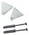 Kit 10 Suporte Compatível Bebedouro Purificador Soft Everest - Imagem 2