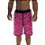 Bermuda Masculina Moletom MXD Conceito Camuflado Pontilhado Rosa - Imagem 1