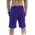 Bermuda Masculina Moletom MXD Conceito Roxo Mesclado - Imagem 2