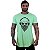 Camiseta Longline Manga Curta MXD Conceito Caveira Com Bandana - Imagem 4