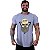Camiseta Longline Masculina Manga Curta MXD Conceito Caveira Lenhadora - Imagem 2