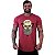Camiseta Longline Masculina Manga Curta MXD Conceito Caveira Lenhadora - Imagem 3
