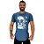 Camiseta Longline Manga Curta MXD Conceito Scribbled Skull - Imagem 3