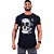 Camiseta Longline Manga Curta MXD Conceito Scribbled Skull - Imagem 1