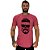 Camiseta Longline Masculina Manga Curta MXD Conceito Stylish Skull - Imagem 4