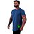Camiseta Longline Masculina MXD Conceito Estampa Lateral Caveira Fluorescente - Imagem 5