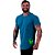 Camiseta Longline Masculina MXD Conceito Estampa Lateral Caveira Fluorescente - Imagem 3