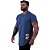Camiseta Longline Masculina MXD Conceito Estampa Lateral No Pain No Gain Vertical - Imagem 1