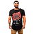 Camiseta Longline Masculina MXD Conceito Limitada Dark Skul And Rose - Imagem 1