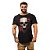 Camiseta Longline Masculina MXD Conceito Limitada Evil Skull - Imagem 1