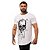 Camiseta Longline Masculina MXD Conceito Limitada Skull Gotas Artísticas - Imagem 2
