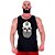 Regata Clássica Tradicional Masculina MXD Conceito Caveira Lenhador - Imagem 9