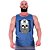 Regata Clássica Tradicional Masculina MXD Conceito Caveira Lenhador - Imagem 8