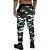 Calça Masculina Moletom MXD Conceito Camuflado Verde Detalhes Pretos - Imagem 2