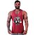 Regata Cavada Masculina MXD Conceito BodyBuilder Halteres Musculoso - Imagem 6