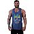Regata Cavada Masculina MXD Conceito Caveira Abstrata Skull Color - Imagem 4