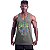 Regata Cavada Masculina MXD Conceito Caveira Abstrata Skull Color - Imagem 1