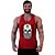 Regata Cavada Masculina MXD Conceito Caveira Lenhador Moldura - Imagem 5