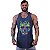 Regata Longline Masculina MXD Conceito Caveira Abstrata - Imagem 4
