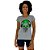 Camiseta Babylook Feminina MXD Conceito Caveira com Fone - Imagem 2