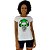 Camiseta Babylook Feminina MXD Conceito Caveira com Fone - Imagem 1