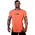 Camiseta Longline 50/50 Algodão e Poliéster Masculina MXD Conceito Laranja Fluorescente - Imagem 1
