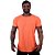 Camiseta Longline 50/50 Algodão e Poliéster Masculina MXD Conceito Laranja Fluorescente - Imagem 1