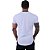 Camiseta Longline 100% Algodão Masculina MXD Conceito Branco - Imagem 2