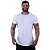 Camiseta Longline 100% Algodão Masculina MXD Conceito Branco - Imagem 1