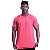Camiseta Longline 50/50 Algodão e Poliéster Masculina MXD Conceito Mescla Vermelho - Imagem 3