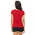 Camiseta Babylook Feminina MXD Conceito Vermelho - Imagem 2