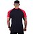 Camiseta Tradicional Masculina MXD Conceito Vermelho com Preto - Imagem 2