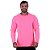 Camiseta Manga Longa Masculina MXD Conceito Rosa Fluorescente - Imagem 1