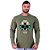 Camiseta Manga Longa Moletinho MXD Conceito Caveira Popstar Óculos Espelhado - Imagem 3