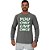 Camiseta Manga Longa Moletinho MXD Conceito You Only Live Once Você Vive Apenas Uma Vez - Imagem 4