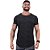 Camiseta Longline Malha PV Poliviscose Masculina MXD Conceito Camuflado Selva Escura - Imagem 1