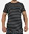 Camiseta Longline Fullprint Masculina MXD Conceito Listras Brancas - Imagem 1