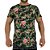 Camiseta Longline Fullprint Masculina MXD Conceito Camuflado Florido - Imagem 1