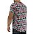 Camiseta Longline Fullprint Masculina MXD Conceito Camuflado Rosa - Imagem 2