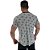 Camiseta Longline Fullprint Masculina MXD Conceito Caveiras Rajadas - Imagem 2